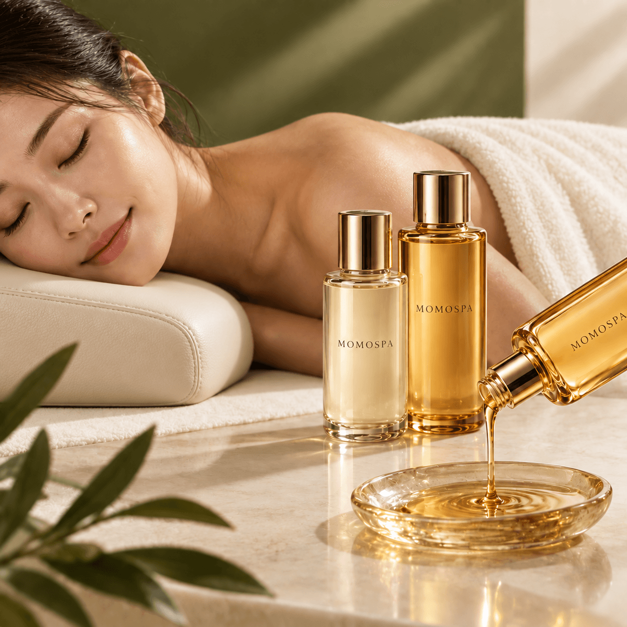 모모스파 프리미엄 아로마 바디 마사지