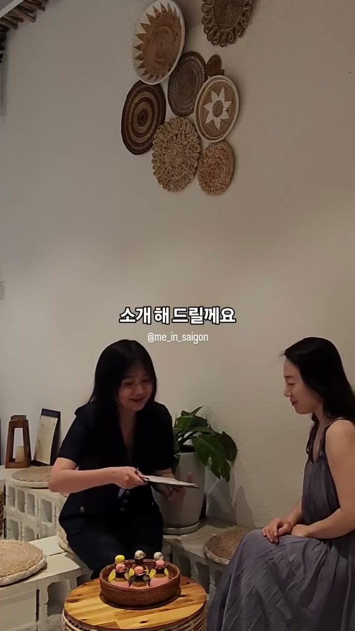 호치민 1군 벤탄시장 모모스파 네일샵 라운지와 내부 인테리어
